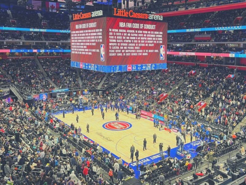Detroit: Detroit Pistons Basketball Game Ticket - Who Will Love This Experience