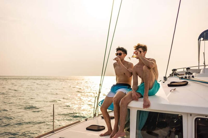 Dia: Day & Sunset Cruise with Menu by Greece's Top 100 Chef - Key Points