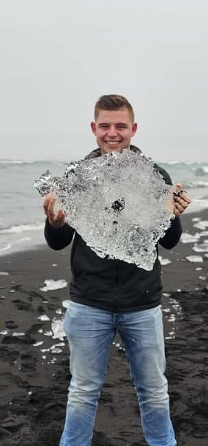 Diamond Beach and Jökulsárlón Day Tour with Boat Ride - Key Points