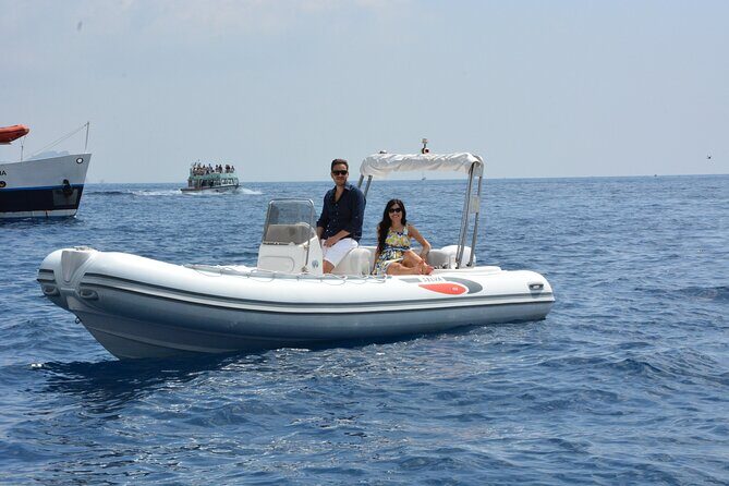 Dinghy rental on the Amalfi Coast without a license - The Itinerary and Highlights