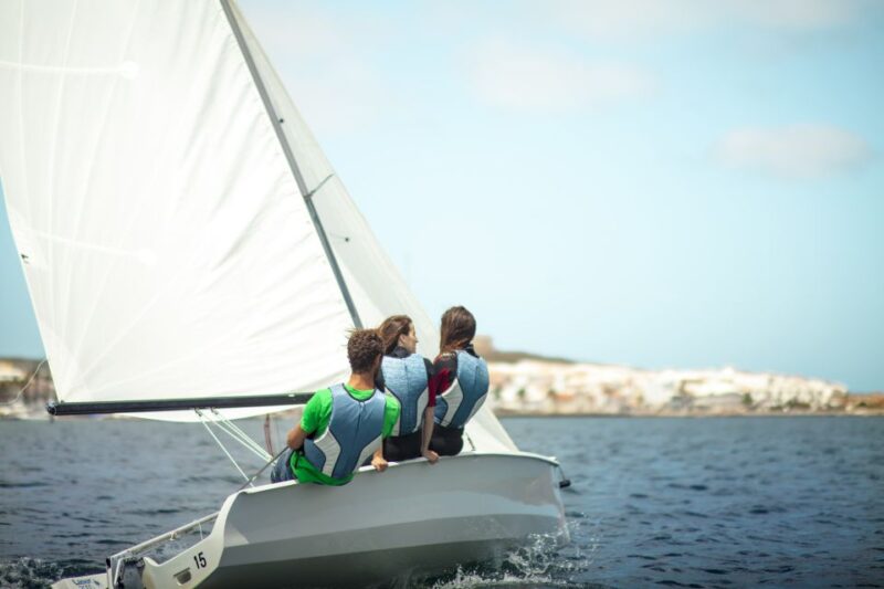 Dinghy Sailing Lesson in Menorca - Explore Fornells Bay