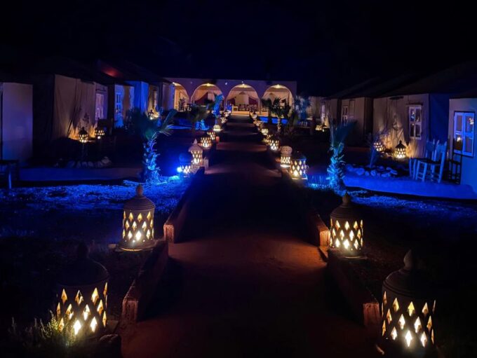 Dinner Show at Agafay Desert & Traditional Outfit Photoshoot - Dining and Culinary Delight