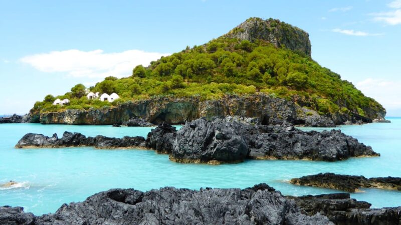 Dino Island & Arcomagno Eco-Boat Tour With Train - Environmental Considerations