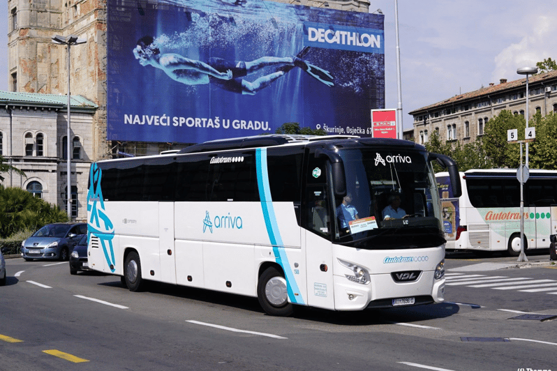 Direct Bus From Pula to Rovinj or Vice Versa - Good To Know