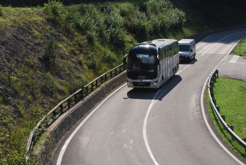 Direct Coach Venice Airport to Cortina - Booking Process