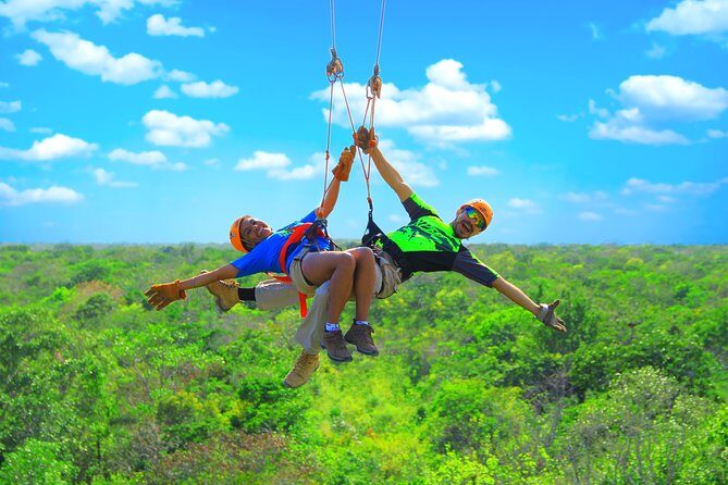 Discover an amazing world:Cenote exploration and jungle soaring. Buffet included - An In-Depth Look at the Cenote and Jungle Adventure Tour