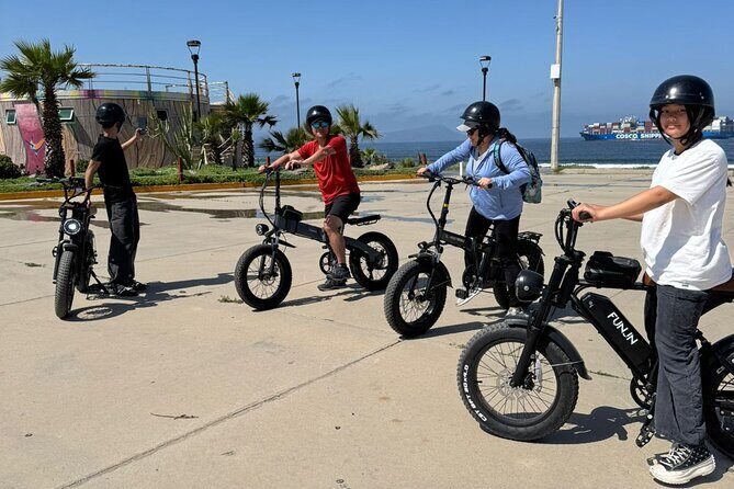 Discover Beach Culture and Baja Tacos by E Bike - The Ride and Group Size