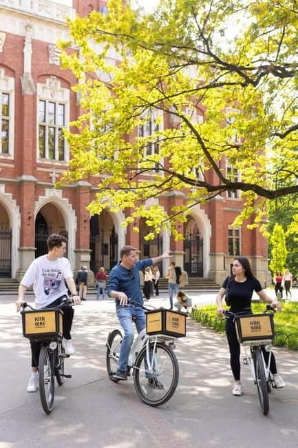Discover Krakows Old Town on a Guided Bike Tour - Key Points