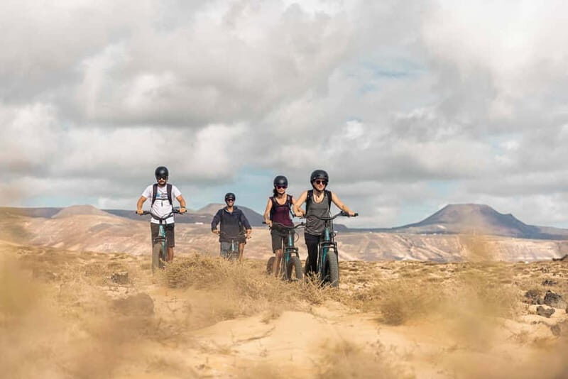 Discover Lanzarote in a different way with electric all-terrain scooters. - An unconventional way to see Lanzarote