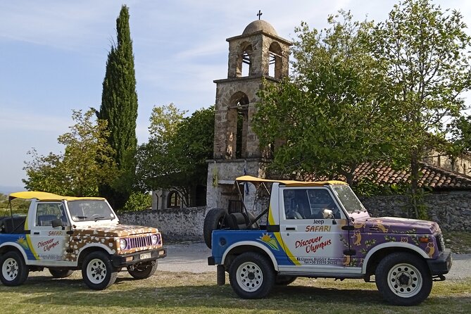 Discover Olympus From Paralia in Jeep Safari Shared Tour - Key Points