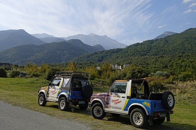 Discover Olympus From Paralia in Jeep Safari Shared Tour - Stunning Vistas of Mount Olympus