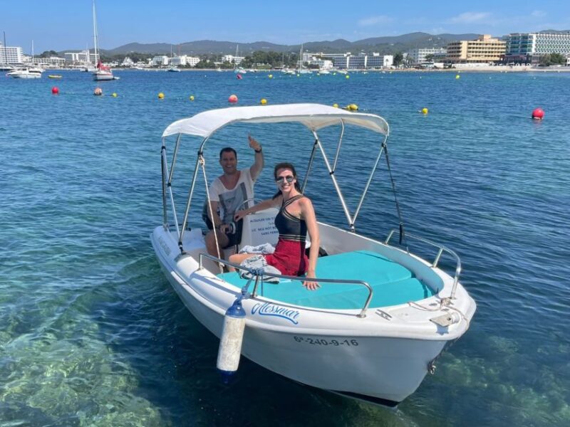 Discover the Ibiza Beaches on a Boat Without License 8H - Routes and Destinations