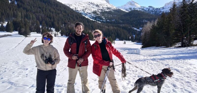 Discovery of the Snowy Vercors in Snowshoes - Duration and Group Size