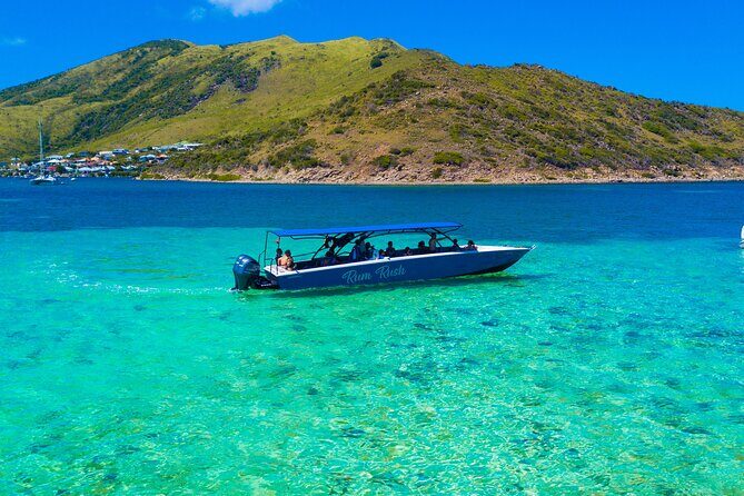 Discovery Powerboat Tour ,Snorkeling with Turtles & BBQ Lunch - Key Points