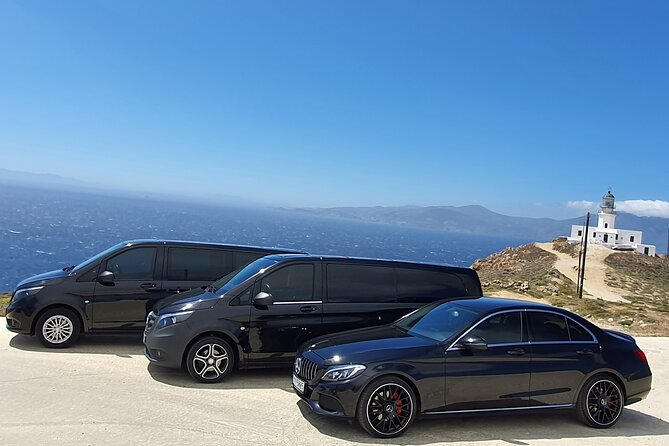 Disposal in Mykonos in Private Car With Driver 24/7 - Booking Process