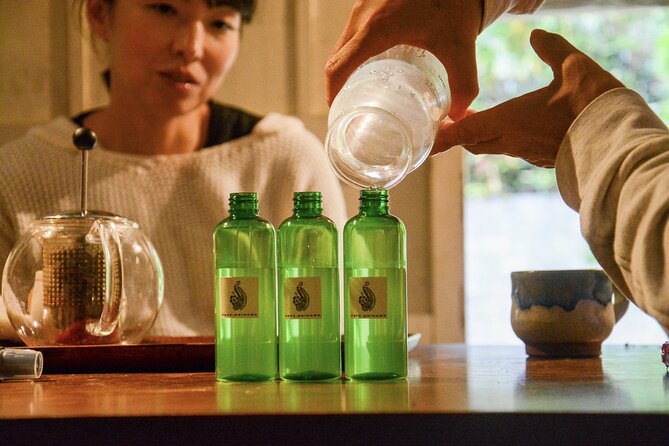 Distillation of Okinawa Herb Essential Oil and Herbal Water - Maki Ueda and Her Passion for Okinawan Herbs