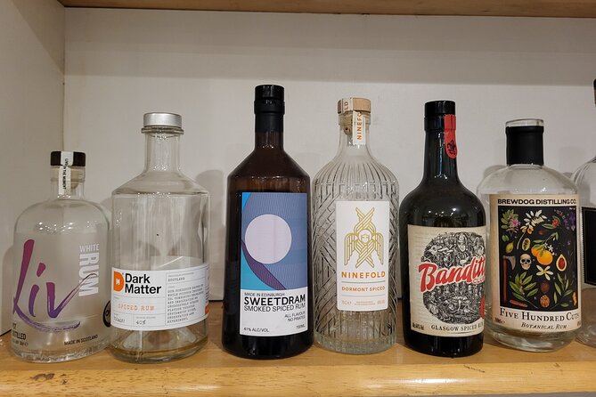 Distillery Class Bottle of Rum in Edinburgh - Booking Process