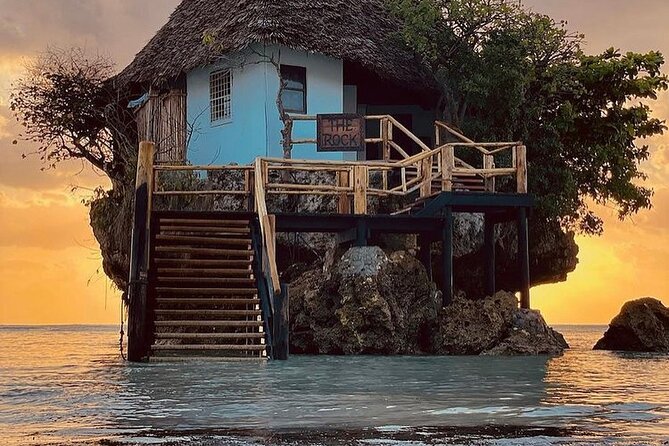 Dolphin Tour; Kuza Cave Tour; Paje Beach; The Rock Restaurant; Jozani Forest - Exploring Kuza Cave