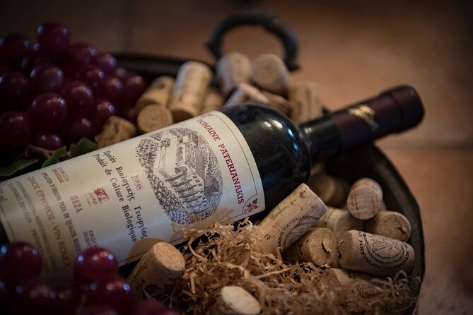 Domaine Paterianakis Organic Wine Tasting - Cretan Cheese and Local Produce