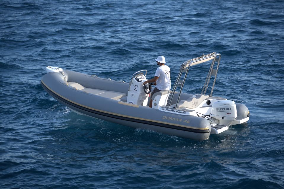 Domar F6 Self-Drive Boat Rental Amalfi Coast - Key Points