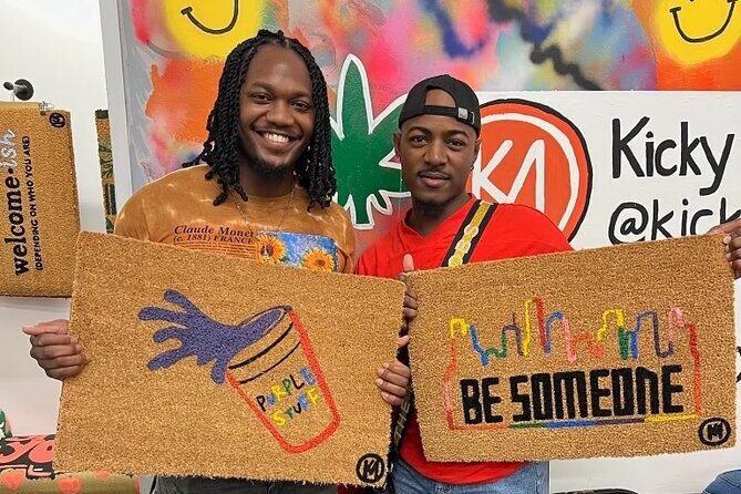 Doormat Paint Party in Houston - Key Points