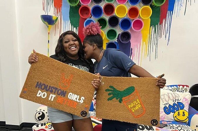Doormat Paint Party in Houston - The Sum Up