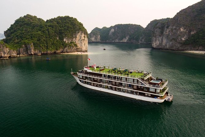 Doris Cruise 5 Star Cruise 3 Days Visiting Halong Bay Lan Ha Bay Private Balcony - Reviews and Location