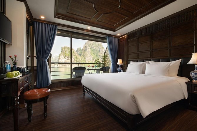 Doris Cruise 5 Star Cruise 3 Days Visiting Halong Bay Lan Ha Bay Private Balcony - Meeting and Pickup