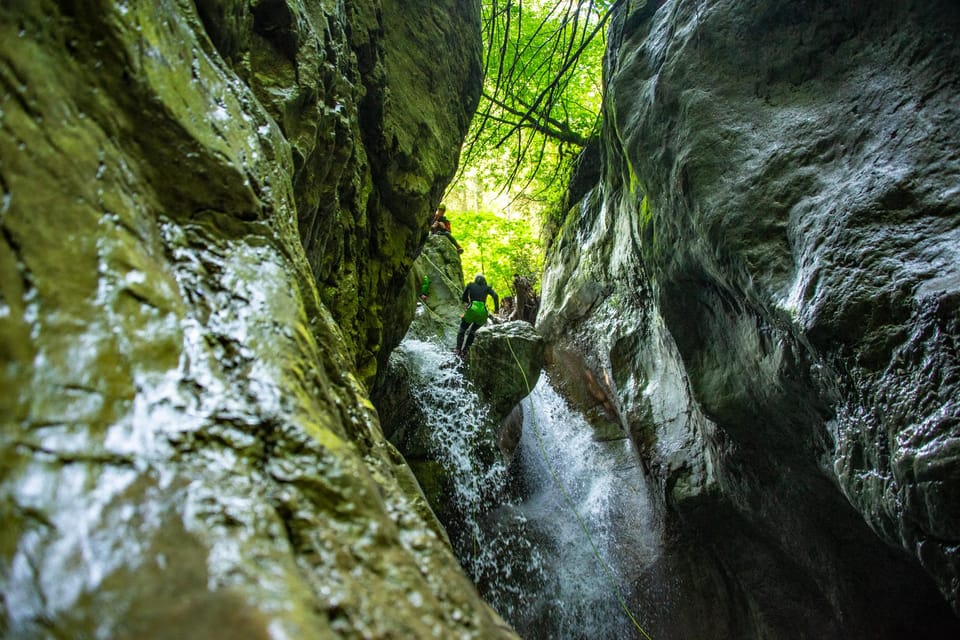 Dornbirn: Merlins World canyoning experience for beginners - The Itinerary: How the Day Unfolds