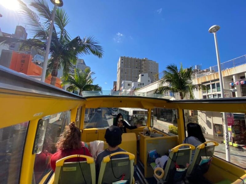 Double-Decker Open Top Bus Okinawan 3 Trips - Key Points