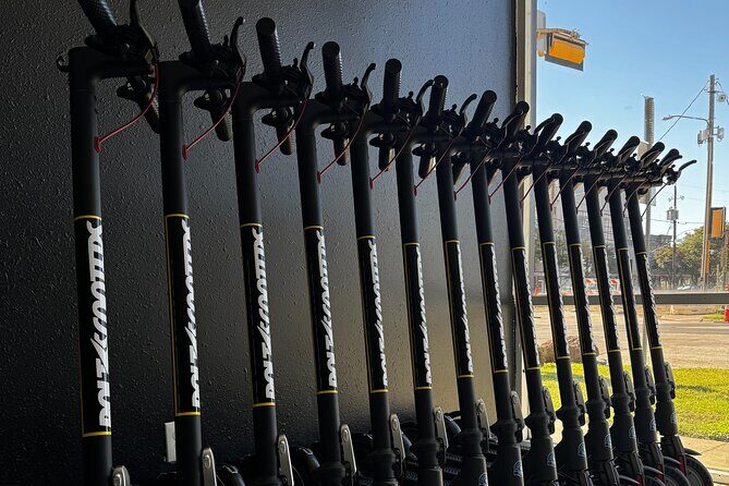 Downtown Dallas Sightseeing Self Guided Tour S2 Pro E Scooter - FAQ
