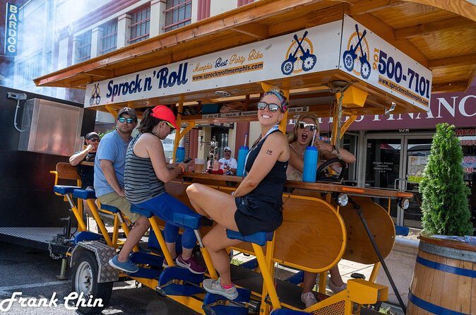 Downtown Memphis Pedal Party Ride and Axe Throwing Experience - Key Points