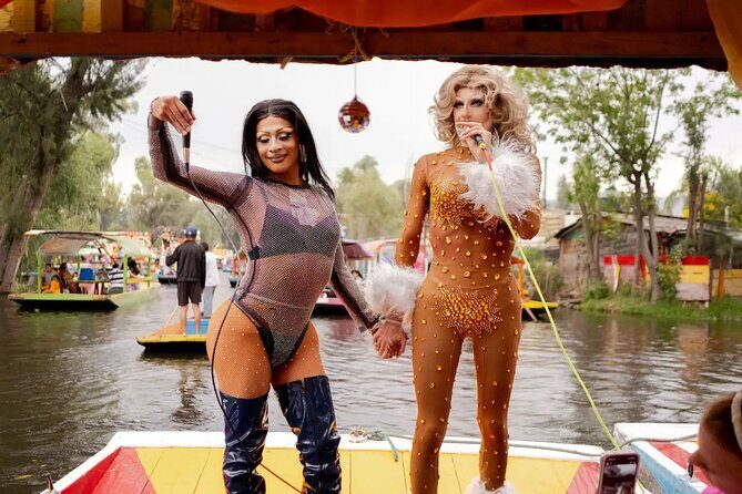 Drag Boat Party in Xochimilco with Tequila and Queens - A Deep Dive into the Experience