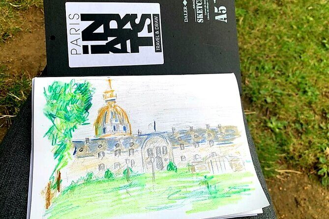 Drawing workshop/creative notebook during a walk from the Invalides to the Petit Palais - FAQs