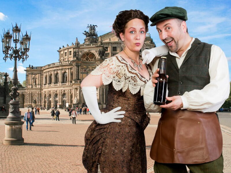 Dresden: 1.5-Hour Tour With Beer Tasting and 2-Course Menu - Guided Walking Tour