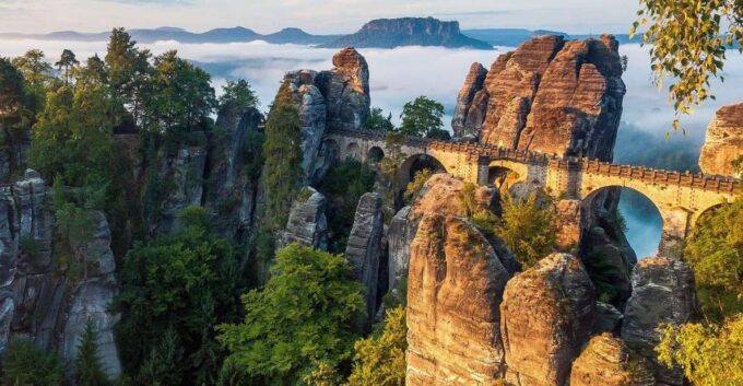 Dresden: Bohemian and Saxon Switzerland Escape the City Tour - Scenic Van Rides