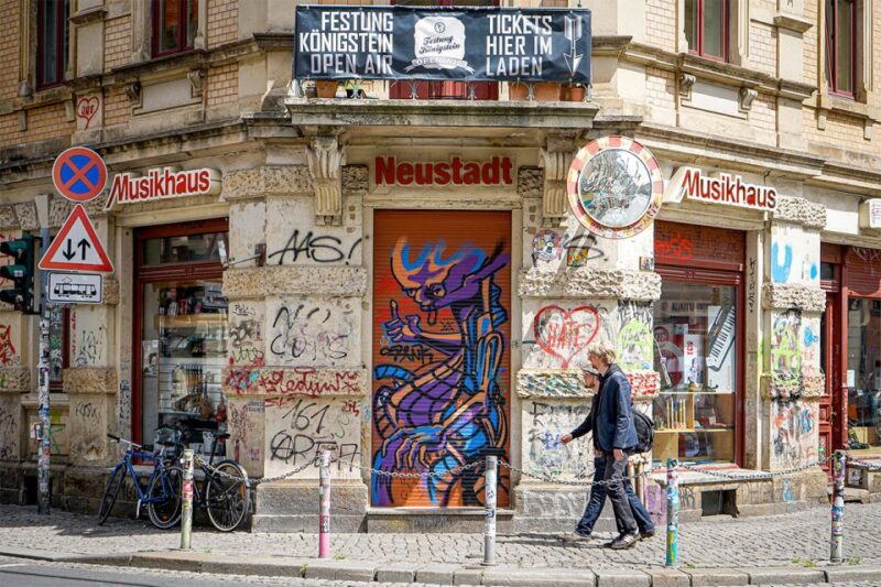 Dresden: Neustadt District Street Art Guided Walking Tour - Highlights of the Experience