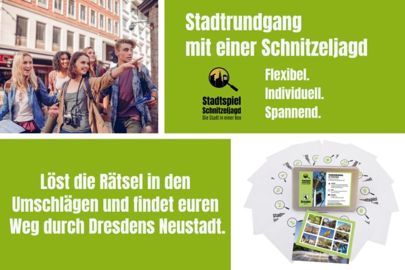 Dresden Neustadt: Scavenger Hunt Self Guided Tour - Key Points