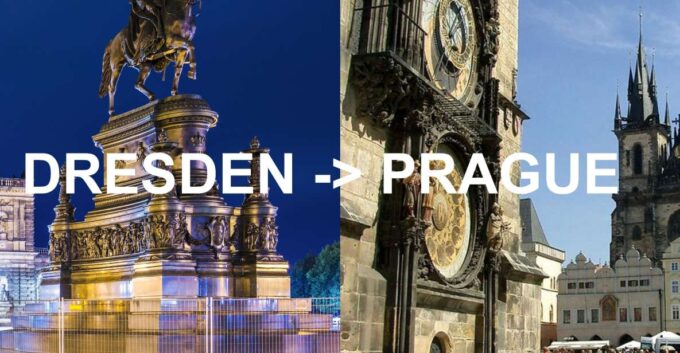 Dresden-Prague One-Way Sightseeing Journey - Key Stops