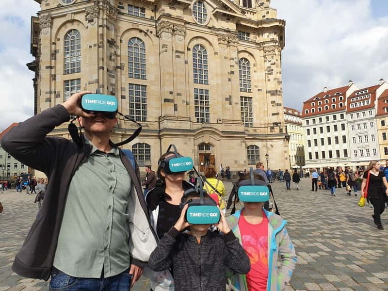 Dresden: Walking Tour with Virtual Reality elements - Detailed Breakdown of the Itinerary