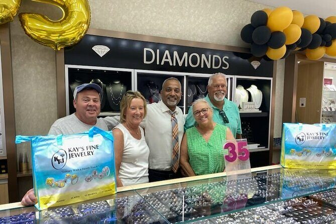 Drinks & Diamonds Shopping Experience in St. Thomas - Authenticity and Trust