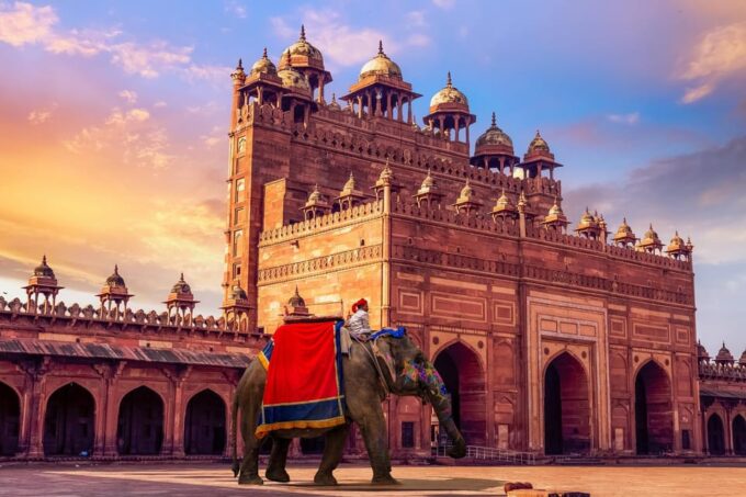 Drop Agra From Delhi See Fasthpur Sikri, Bharatpur Bird Park - Architectural Wonders of Fatehpur Sikri