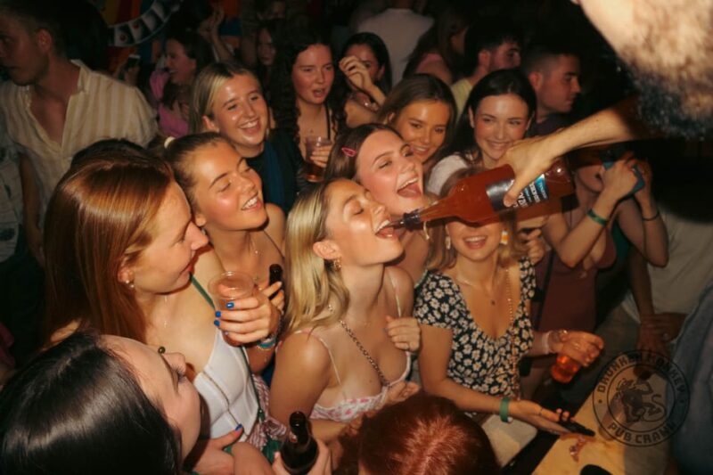 Drunken Monkey Prague Daytime Pub Crawl Open Bar Party Vibes - Highlights of the Experience
