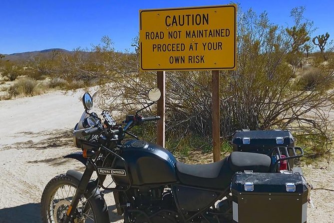 Dual Sport Motorcycle Rental in Greater Palm Springs Area - Rental Schedule and Timing