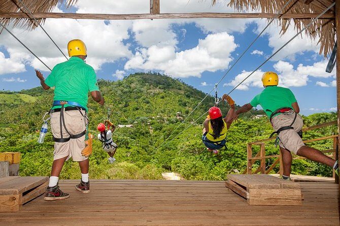 Dual Zipline Side-by-Side Adventure in Punta Cana - Key Points