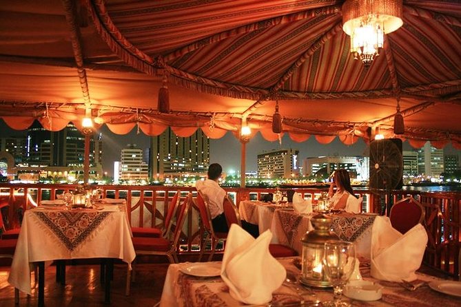 Dubai Creek Dhow Cruise Dinner With Transfers - Included Amenities