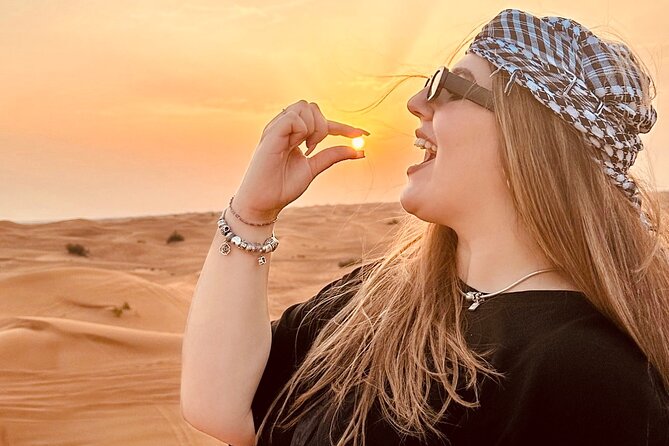 Dubai Desert Safari, Dune Bashing, CamelRide, Sand-boarding - Thrilling Sand-boarding