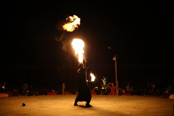 Dubai Desert Safari With Belly Dance, Fire Show and Tanura Show-The Full Package - Entertainment Lineup