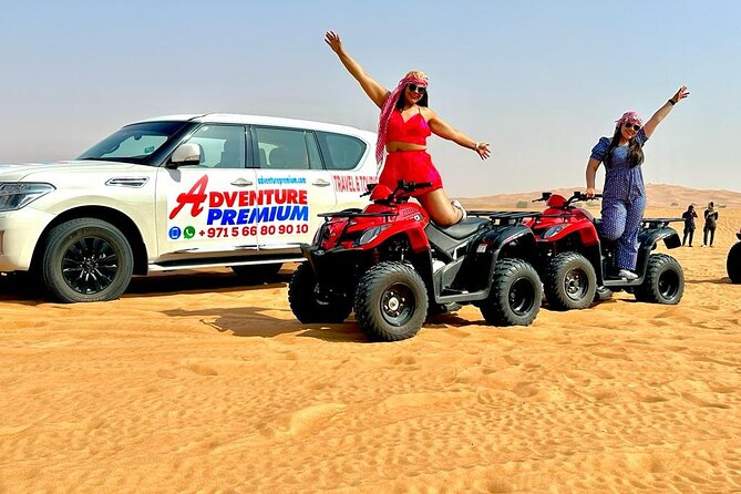 Dubai Desert Safari With Quad Bike, Dune Bashing, Camel Ride, Sand Boarding &Bbq - Cultural Entertainment and Activities