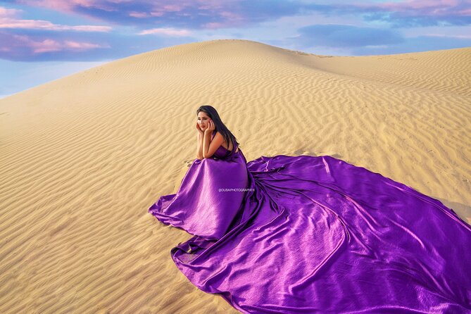 Dubai Flying Dress Photo and Video Shoot in Desert - Frequently Asked Questions
